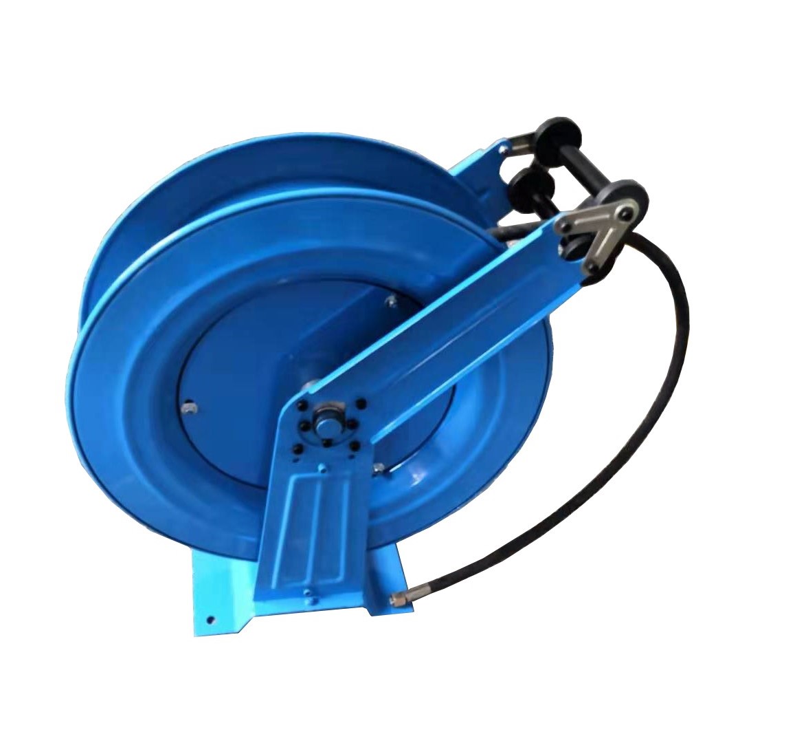 90系列自动卷管器,润滑油自动伸缩卷盘 高压卷管器厂家