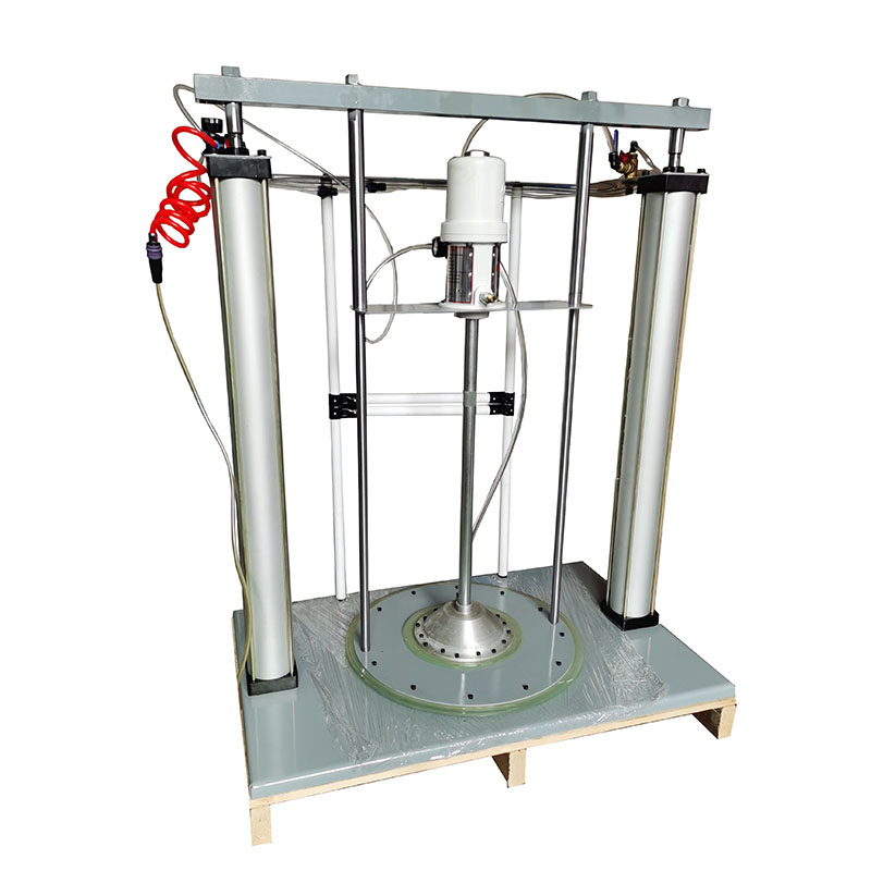 64220-A双立柱气动黄油加注机200L气动油脂加油机巨川气动黄油枪厂家