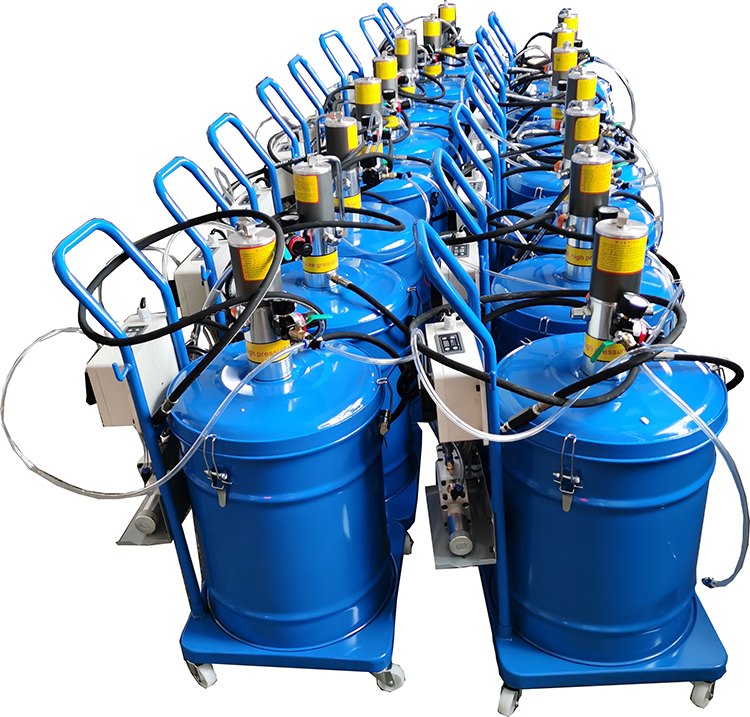 TI630气动定量黄油加注机 油脂定量加油机巨川厂家