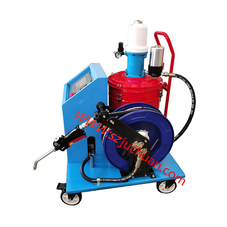 JC900-40A气动润滑油过滤加注机 机油定量加油机巨川厂家