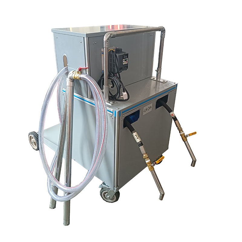 双吸双排齿轮箱油定量加油机铁路润滑油电动定量加油机巨川定制