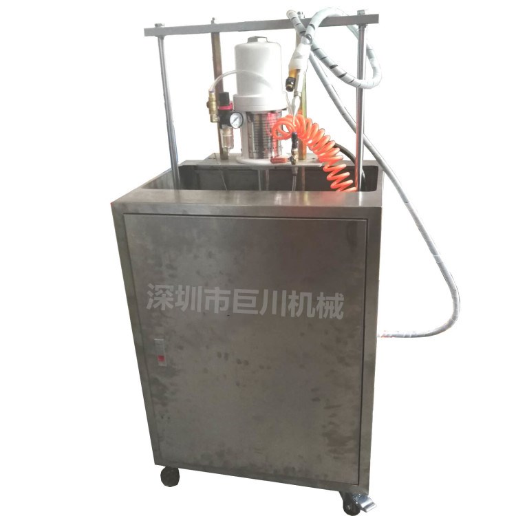 64110-A双立柱气动黄油加注机 轴承自动定量注脂机巨川润滑脂注油器厂家定制