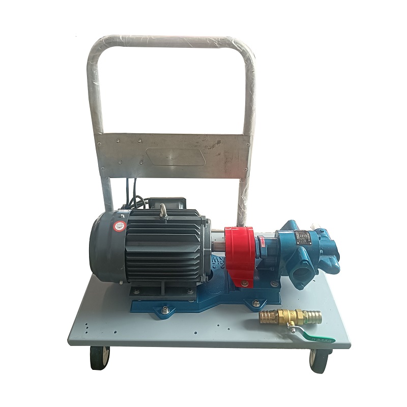 车辆工程车电动加油泵 大流量齿轮油 机油抽油泵巨川厂家