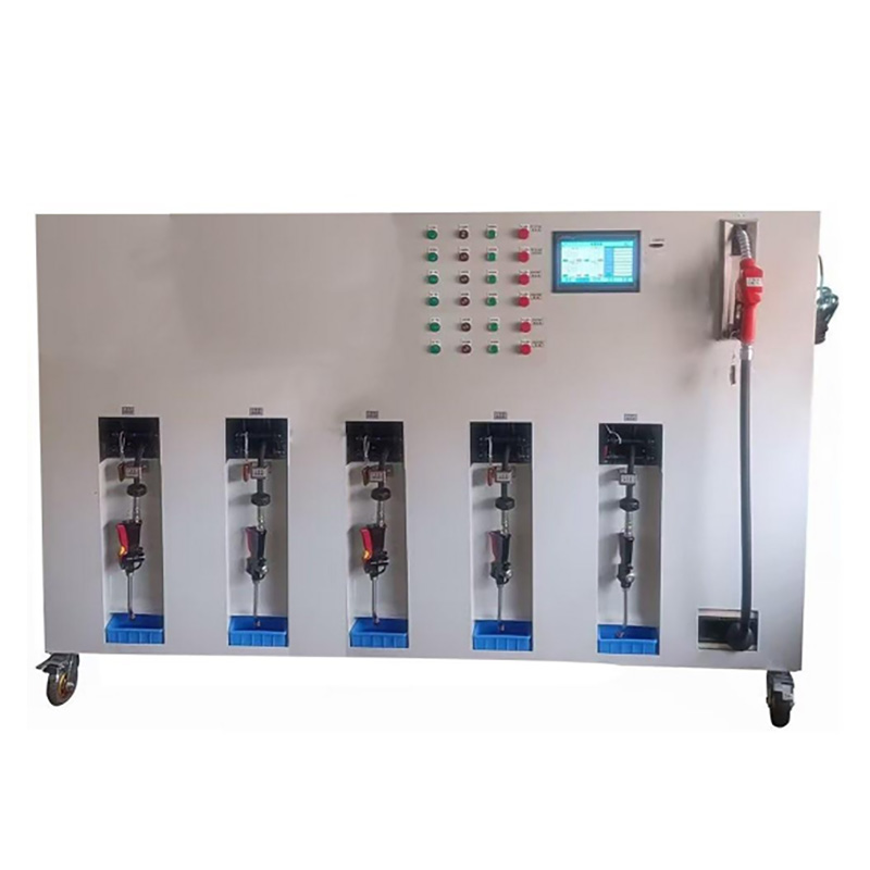 5合1齿轮油集中润滑供油系统 电动机润滑油定量供油系统 预设定量机油枪定制