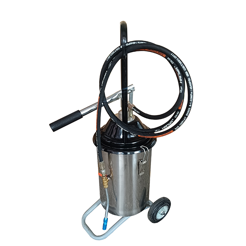 68012手动黄油加注机 手动油脂加油枪巨川润滑脂抽油泵厂家