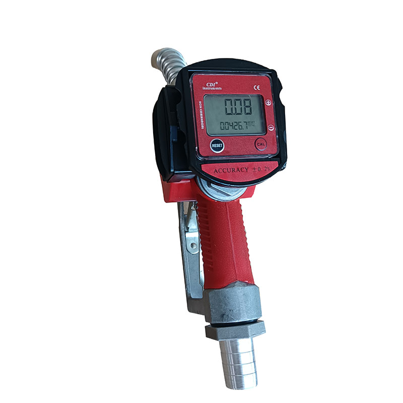 37220柴油电子加油枪 柴油计量加油枪巨川自封柴油枪厂家