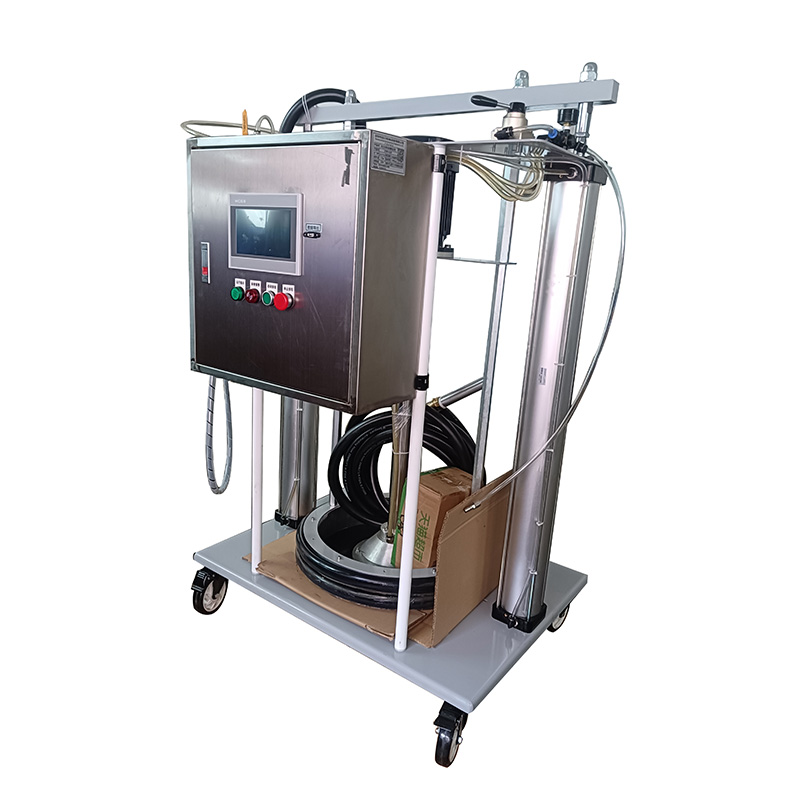 JC900-D大流量电动黄油定量加注机轴承润滑脂定量加油机巨川电动黄油枪厂家