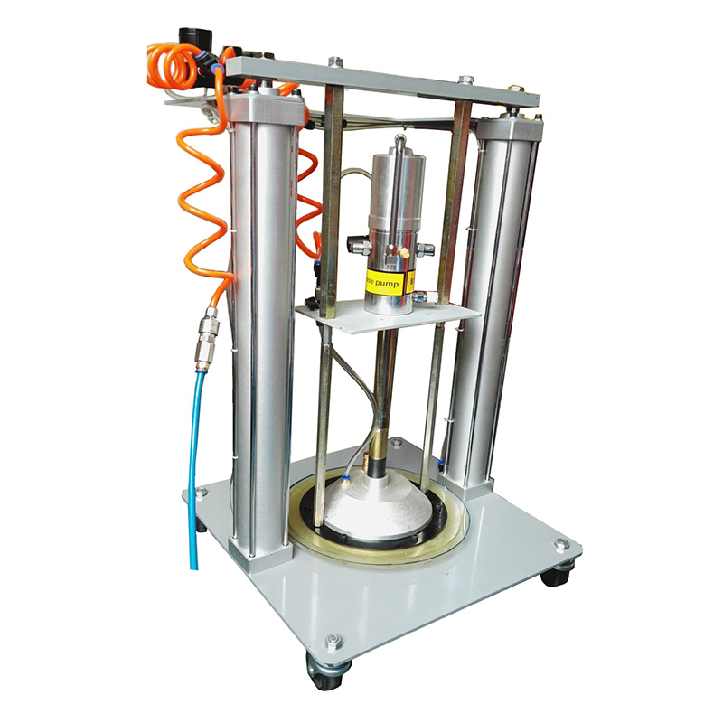 64110A双立柱油脂气动加注机 轴承高压黄油加油机巨川气动黄油枪厂家批发