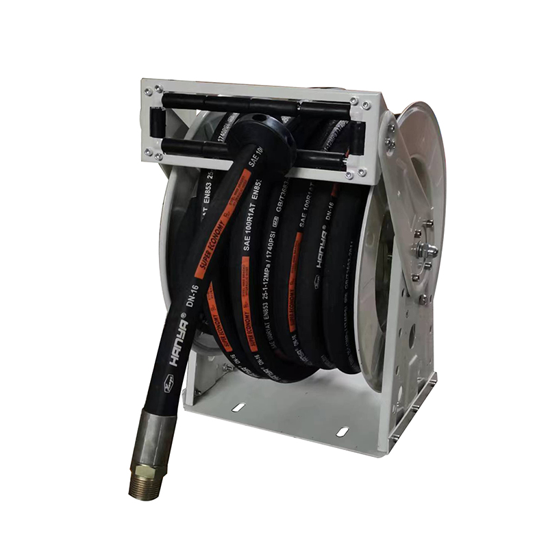 90025-1自动卷管器 高压油管自动伸缩卷盘巨川自动卷管器卷盘气动厂家