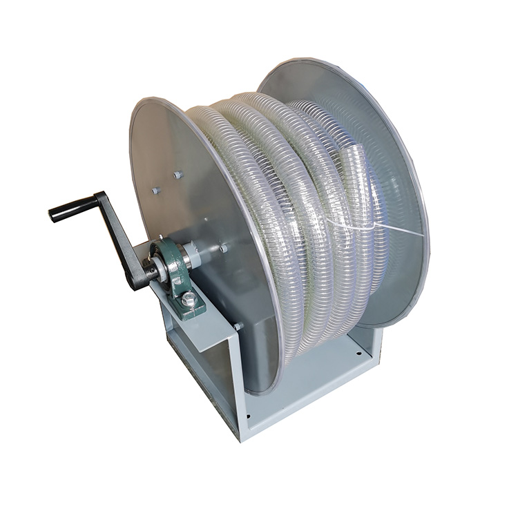 TI5010润滑油手摇卷管器 大管径空气手摇卷盘巨川自动卷管器卷盘厂家定制