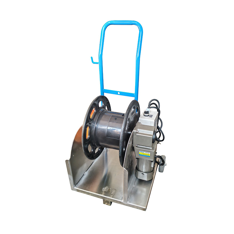 TE220V380V电动收线卷盘 油管空气管自动卷盘巨川自动卷管器卷盘深圳厂家定制